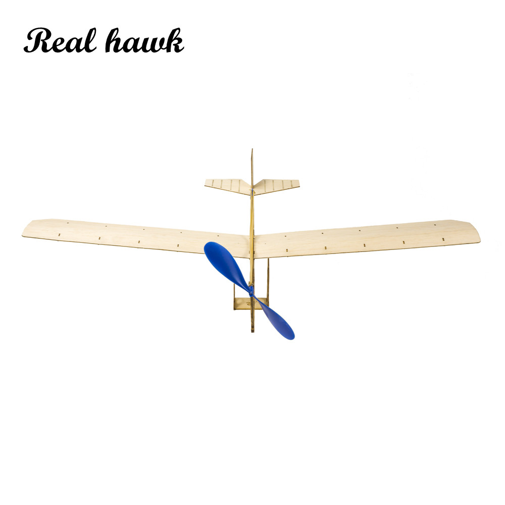 Model Kit Manual - STEM rubberen band aangedreven vliegtuigkit, doe-het-zelf
