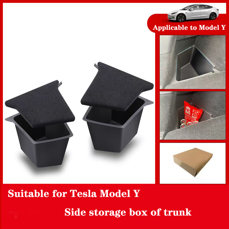 Model Kit Runner Organizer - Kofferbak Zijopbergdoos Voor Tesla Model Y