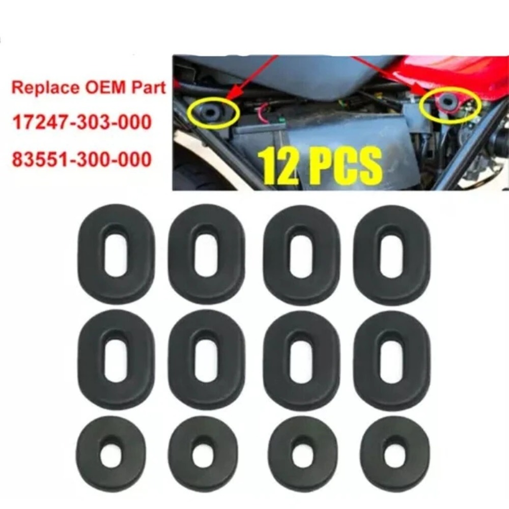 Panel Line Marker - 12 Stuks Side Cover Panel Rubber