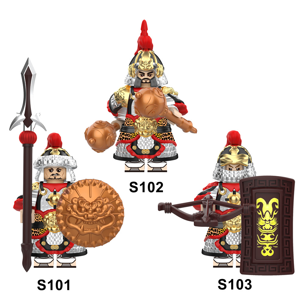 Model Kit Knight - Middeleeuwse figuren Ridders Oorlogspaard Zware cavalerie