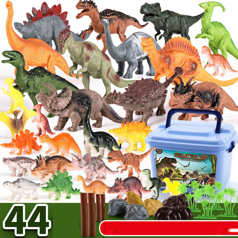 Model Kit Jurassic Park - 44 Stuks Jurassic Dinosaurussen Set Simulatie