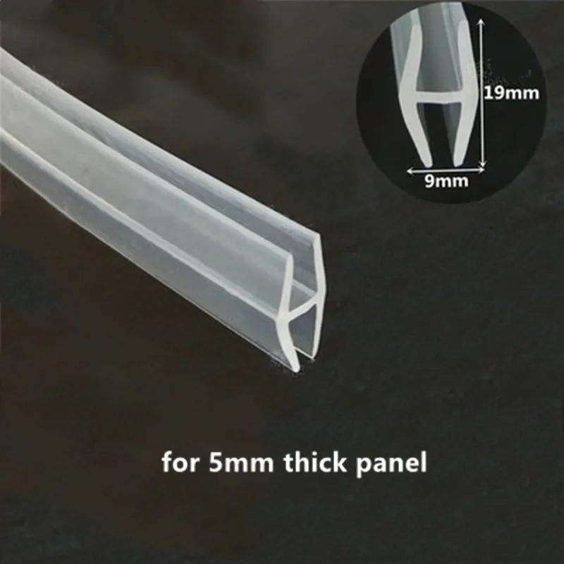 Panel Line Marker - PVC-rubber H-strip Edge Shield Encloser Gebonden