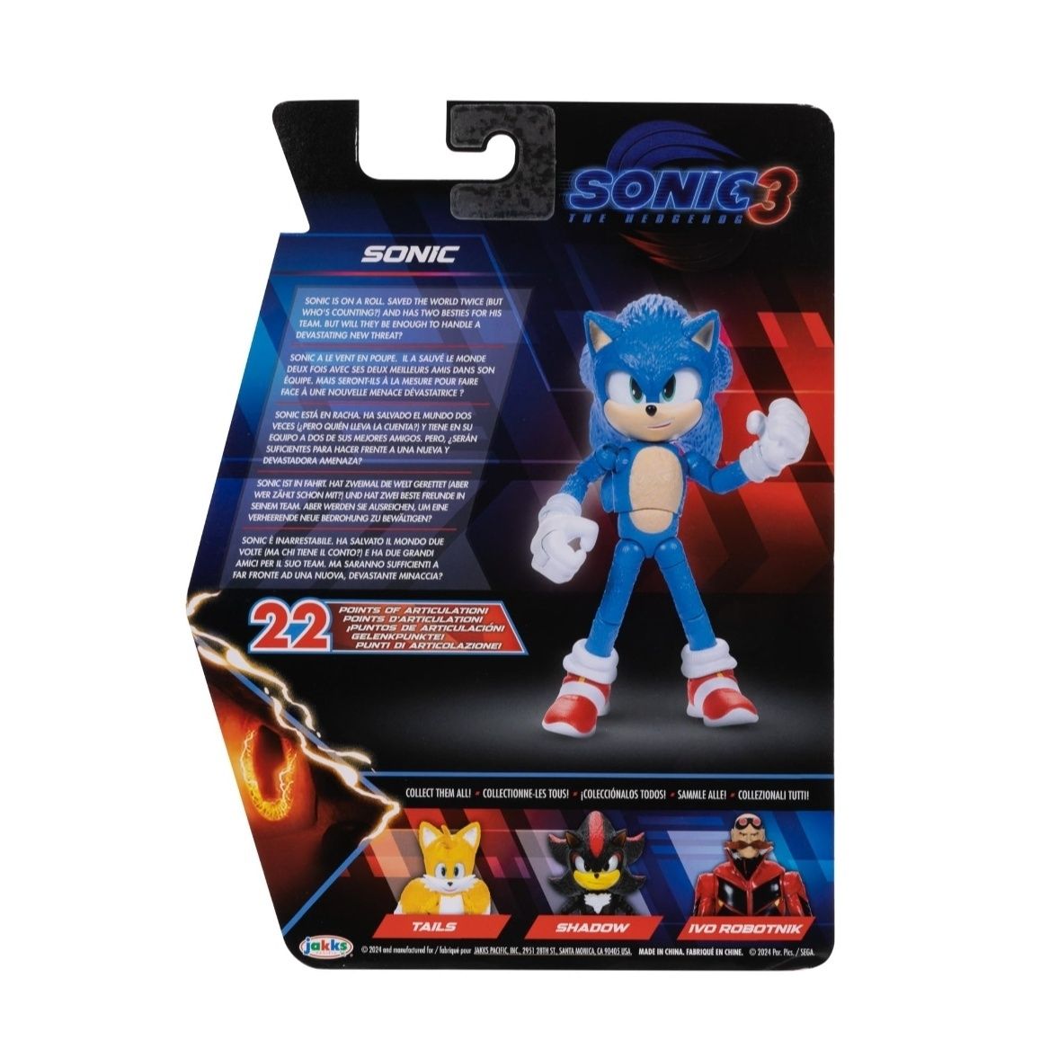 Sonic The Hedgehog 3 Movie Act - Model Kit Sonic recensie en prijs