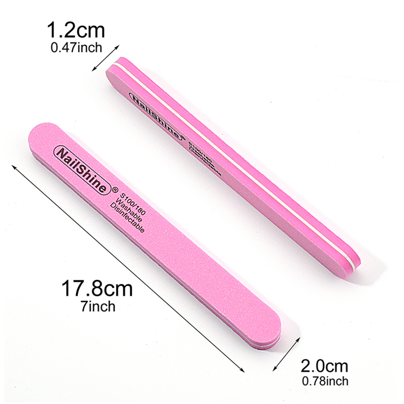 100 Stuks Roze Nagelvijlen Gel - Sanding Stick Set recensie en prijs