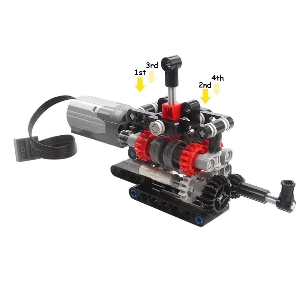 Moc High-Tech 4 Snelheden Vers - Model Kit Manual recensie en prijs