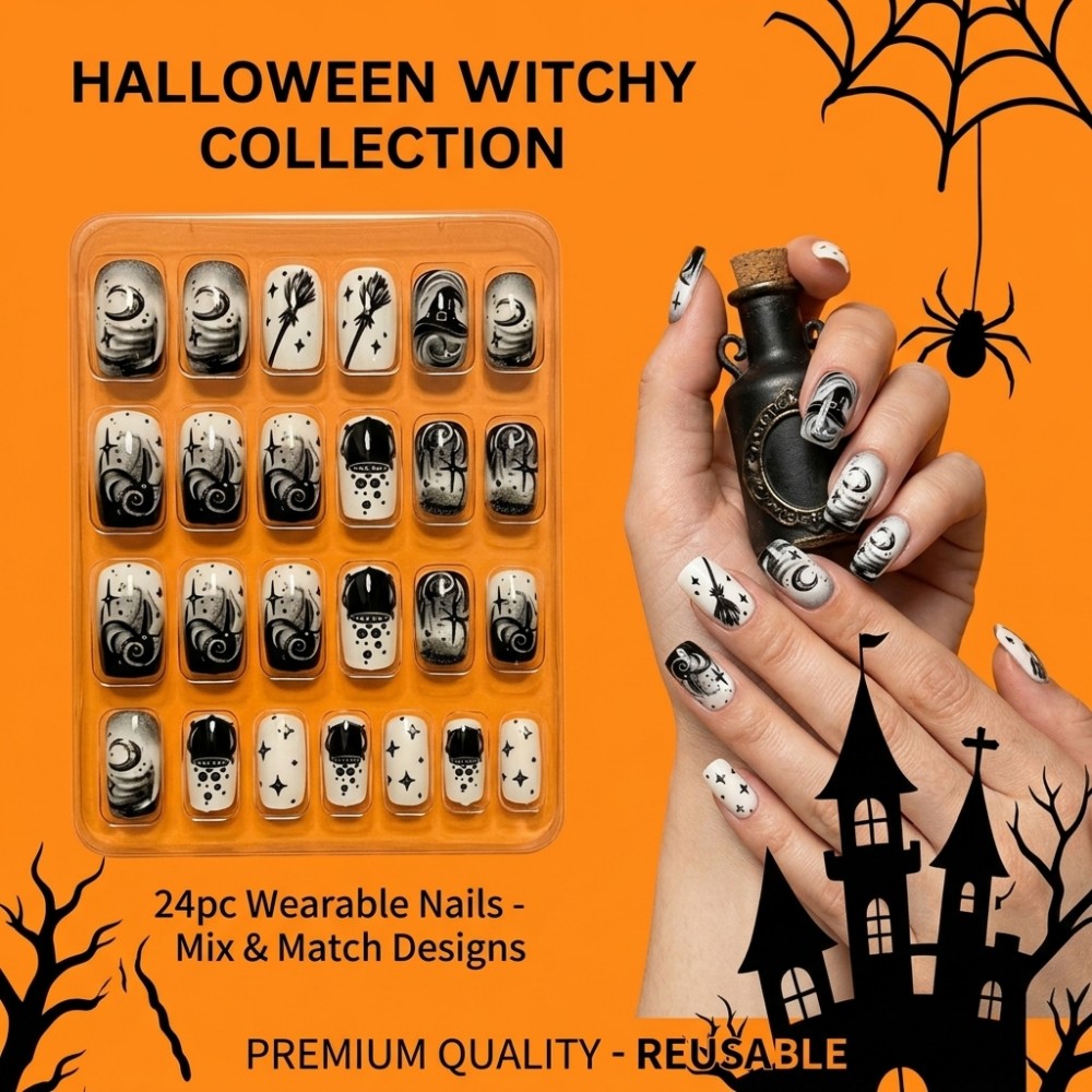 24PCS Halloween Heksenhoed Val - Sanding Stick Set recensie en prijs