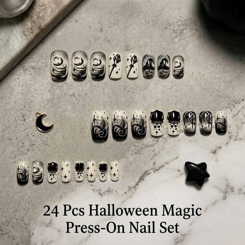 24PCS Halloween Heksenhoed Val - Sanding Stick Set recensie en prijs