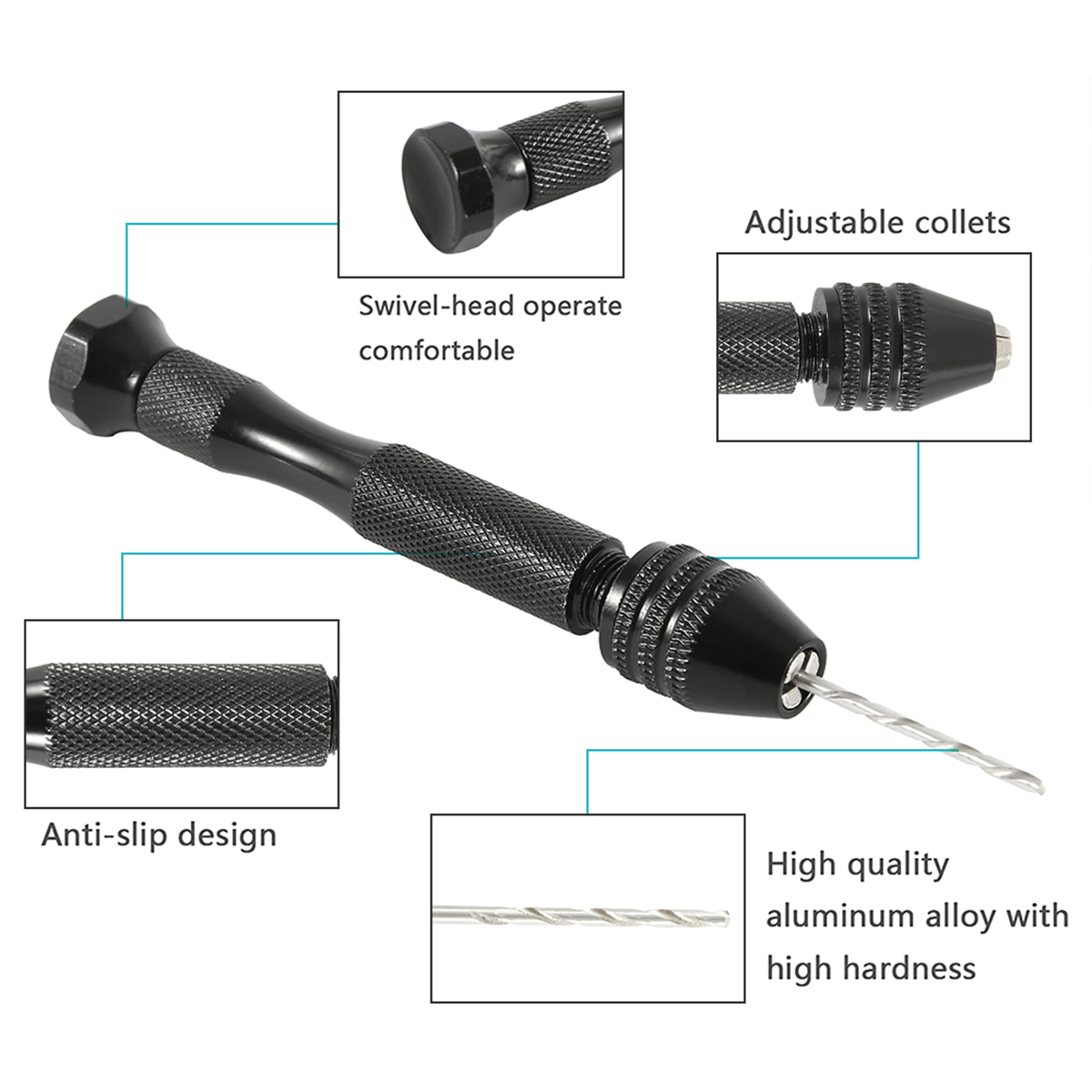 57/21-delige penboor handboor  - Pin Vice Micro recensie en prijs