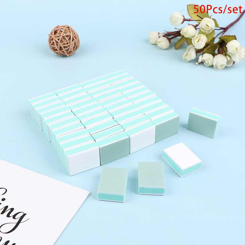 50 stks/partij Mini Nail Buffe - Sanding Stick Set recensie en prijs