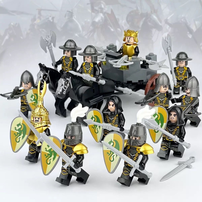 Middeleeuwse ridders uit het o - Model Kit Knight recensie en prijs