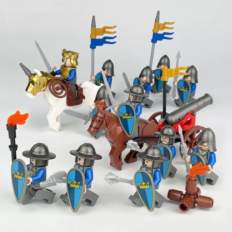 Middeleeuwse ridders uit het o - Model Kit Knight recensie en prijs