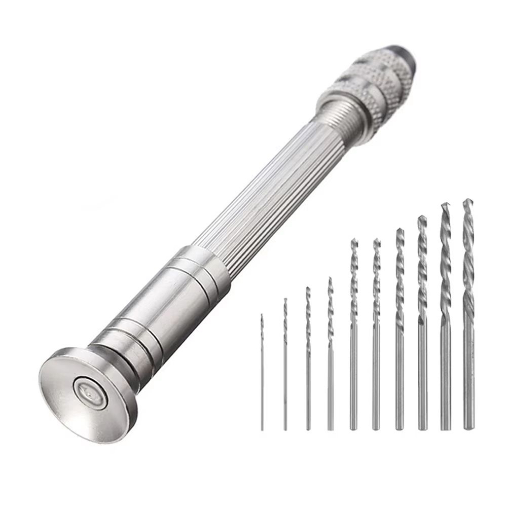 Handboorset met 10 stuks spira - Pin Vice Micro recensie en prijs