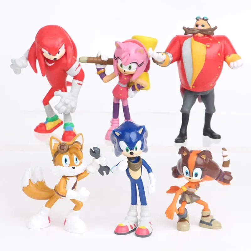 6 Stuks/set Sonic Action Figur - Model Kit Sonic recensie en prijs