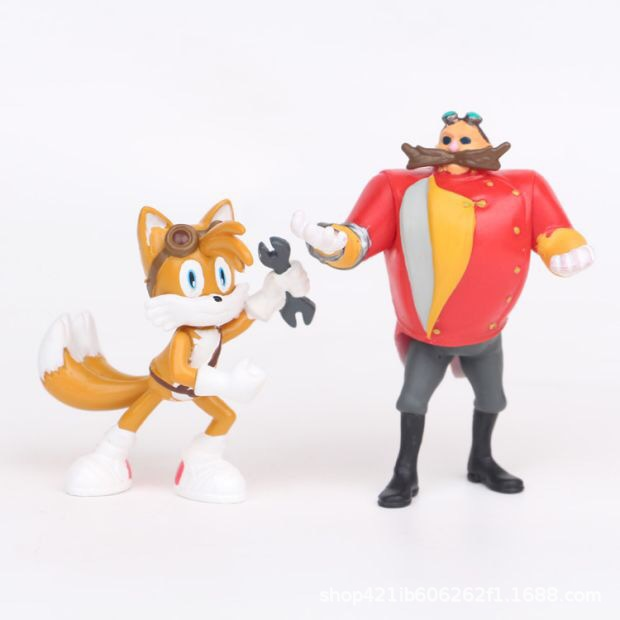 6 Stuks/set Sonic Action Figur - Model Kit Sonic recensie en prijs
